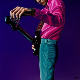 Pete Townshend Painting by Paul Meijering