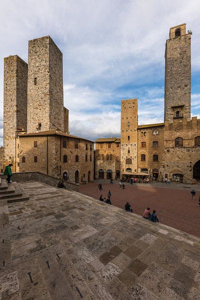 Die Türme von San Gimignano von Denis Feiner
