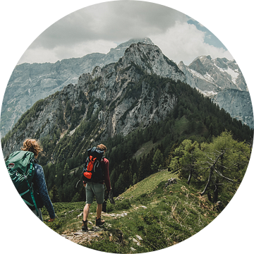 Bergwandelaars van Paulien van der Werf