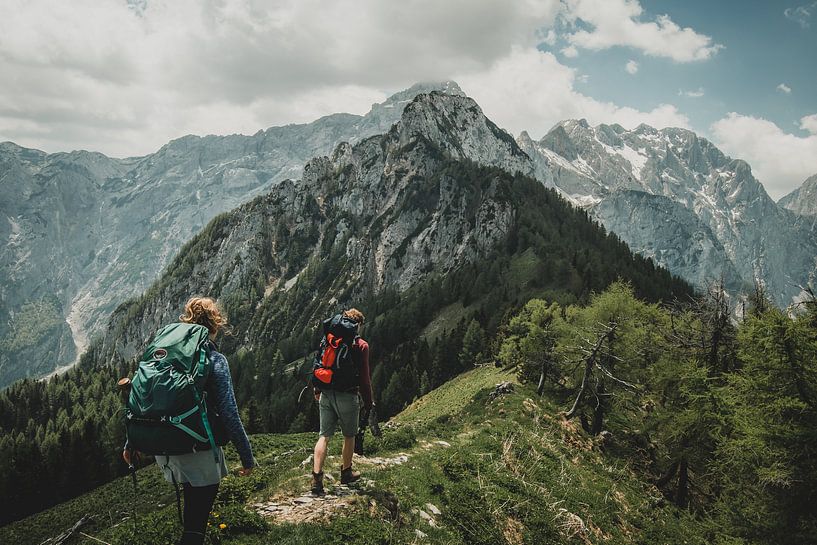 Hikers by Paulien van der Werf