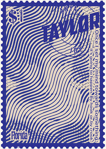 Tampon « Wavy art » sur DOA Project