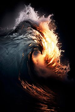 Oceanic - Spiral flame by Philippe HUGONNARD