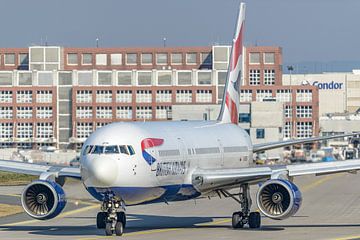 British Airways Boeing 767-300 passagiersvliegtuig.