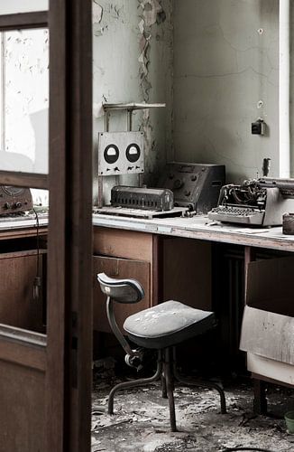 Vervallen Werkplek in Universiteit