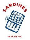 Sardines - Mediterranean print by MDRN HOME thumbnail