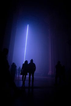 Installation d'éclairage Expo Leuven Belgique