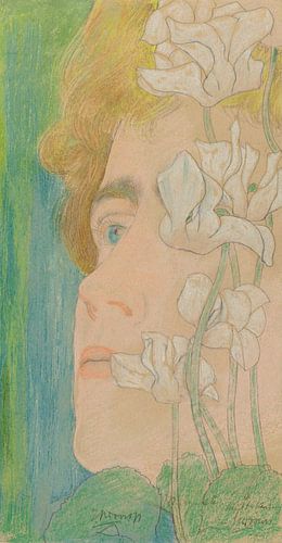 Portret van Marguérite, Jan Toorop