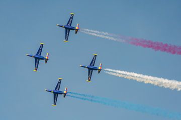 Groupe Tranchant Fouga CM170 Magister F-GJMN F-GSYD Nîmes von Jolanda Aalbers