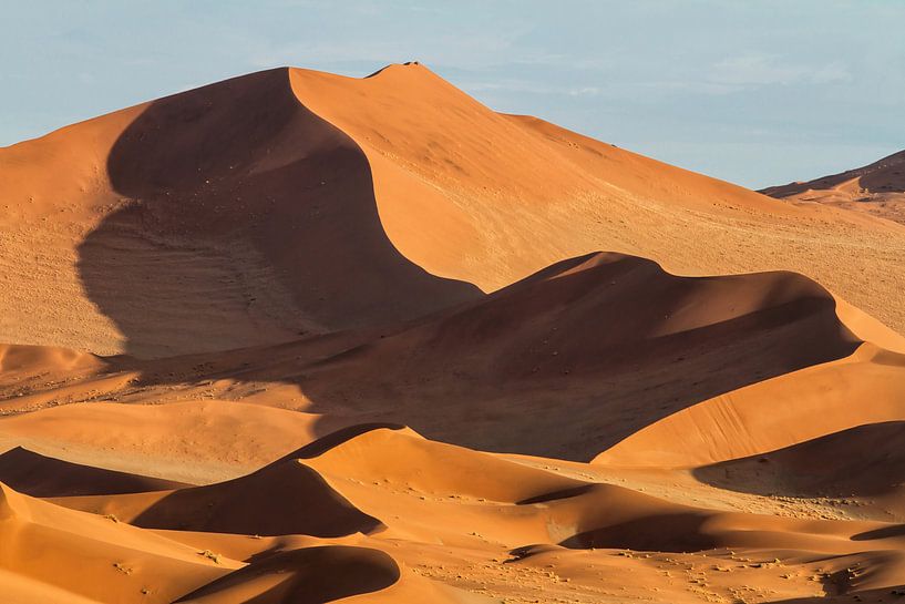 Les dunes de sable rouge de Sossusvlei par Henk Bogaard