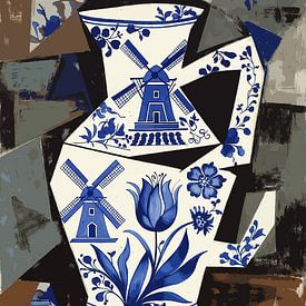 Cubist Silence by karin van Bylevelt