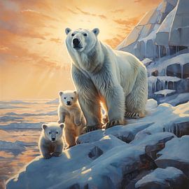 3 Polar bears