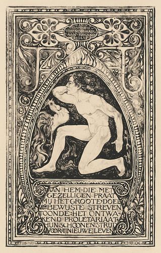 Jac Jongert, In dank en vriendschap aan Roland Holst (1910)