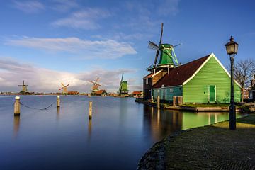 Zaanse Schans Mühlen von Wil Crooymans