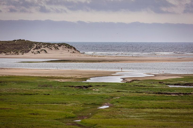 Nature reserve the Slufter on Texel by Rob Boon