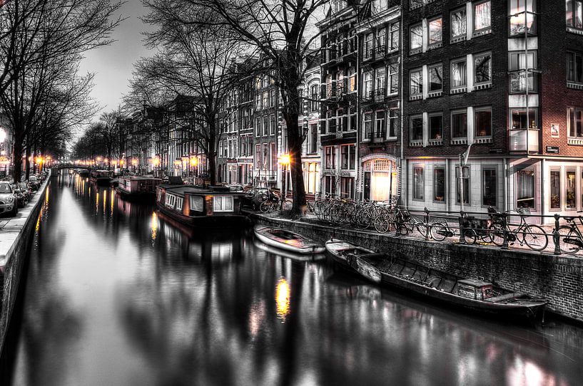Canaux d'Amsterdam par Wouter Sikkema
