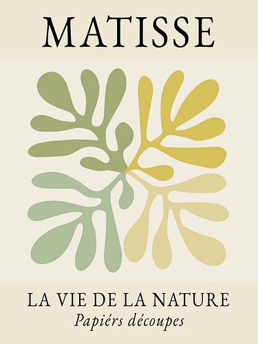 Matisse, in groentinten van Hilde Remerie Photography and digital art