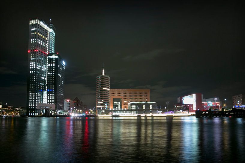 Wilhelminaplein by night by Roel Dijkstra