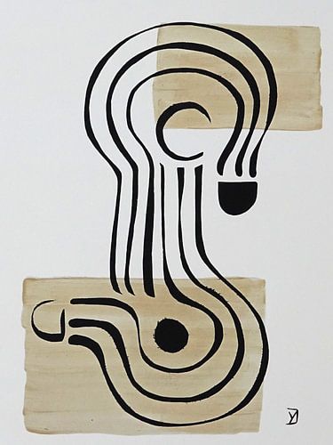 Sandy strips by Yvon Jonckbloedt