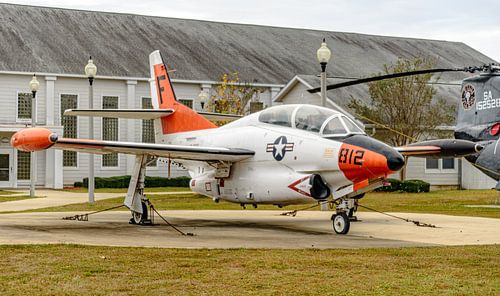 Preserved U.S. Navy North American T-2C Buckeye.