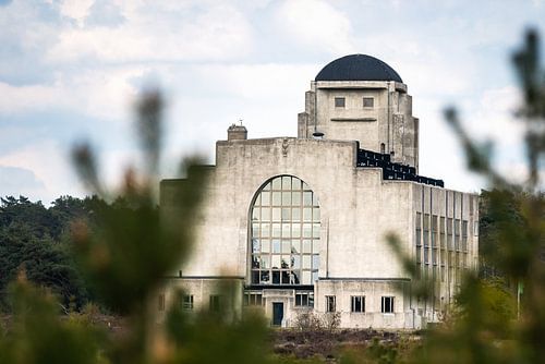 Sendegebäude von Radio Kootwijk im Art-Deco-Stil