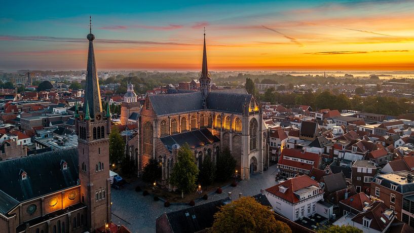 Gänsemarsch von Fotografie in Zeeland