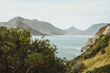 Uitzicht Valsbaai Kaapstad | Reisfotografie | Zuid-Afrika, Afrika van Sanne Dost