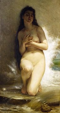 William Bouguereau, La Perle, 1894 van Atelier Liesjes