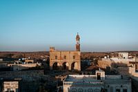 Kerk in Midyat, Zuid Oost Turkije tijdens gouden uur | reisfotografie