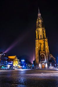 New Church in the spotlight, Delft by Ricardo Bouman Photography