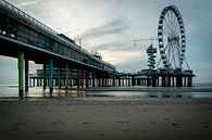 Die Seebrücke von Scheveningen von Pepijn Sonderen Miniaturansicht