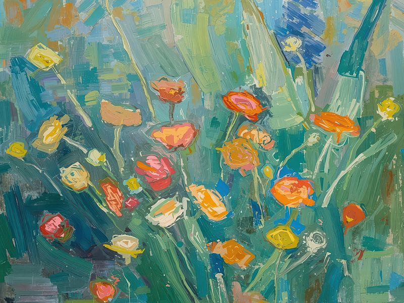 Flower bed by Kay Weber