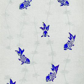 Blue fish van by Maria