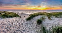 Paal 15 prachtige Zonsondergang - Texel