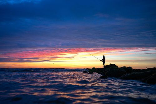 De vissende man 2 van Axel Lap