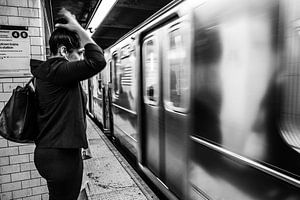 Subway Manhattan New York City sur Eddy Westdijk