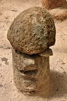 Mystical sculptures at Uxmal