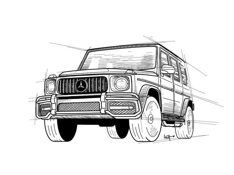 Mercedes G-Class by Lars Alleleijn