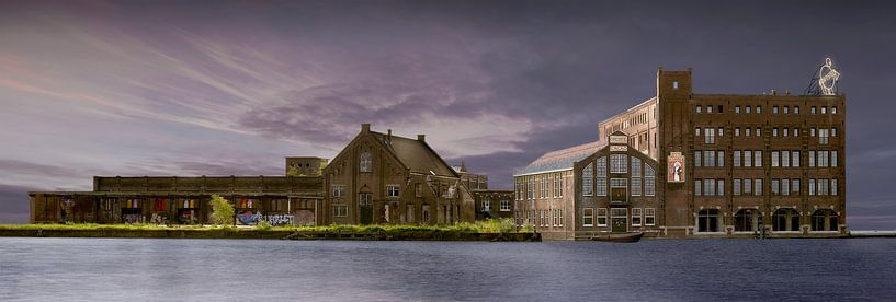 Haarlem bâtiment Droste par Wouter Moné