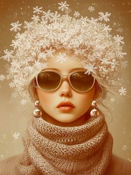 Kerstengel Orange Tangerine