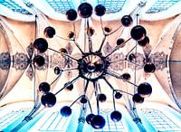 The chandelier