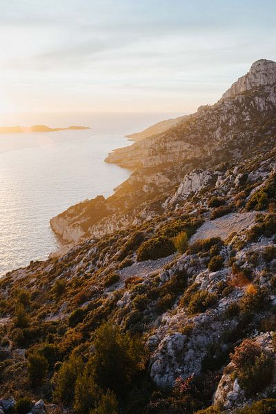 Vallons des Queyrons at sunset by Joep van de Zandt