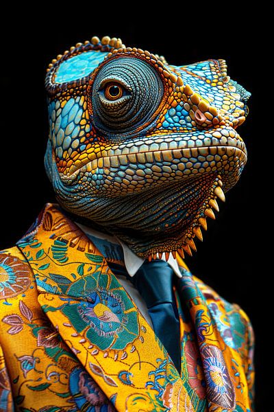 Wild Suits - Chameleon von Philippe HUGONNARD
