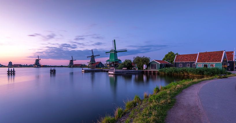 Les moulins de Zaanse Schans par Martin Bredewold