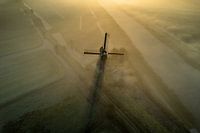 Molen in Mist en Licht