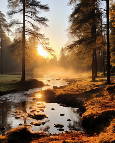 Autumn atmosphere in the National Park