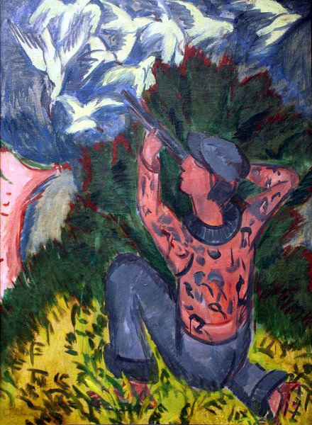 Ernst Kirchner.Der Jäger von 1000 Schilderijen