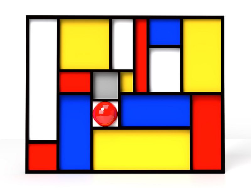 Mondriaan met een twist van shoott photography