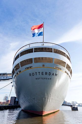 poupe du navire à vapeur Rotterdam