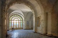 The dilapidated hospital