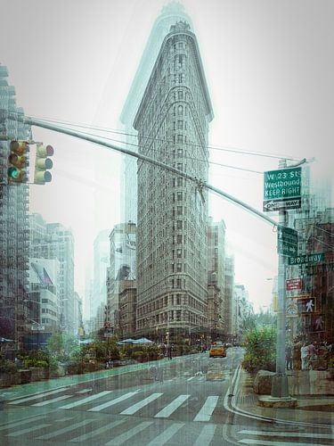 New York Art Flat Iron Building